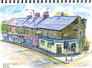 Urban Sketching with Watercolour Pencils